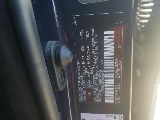 2022 TOYOTA 4RUNNER LI JTEKU5JR0N6063686