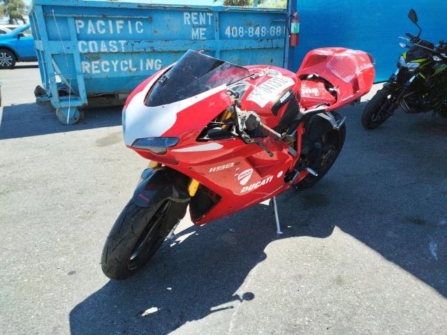 2010 DUCATI 1198 BASE ZDM1XBLW3AB026078