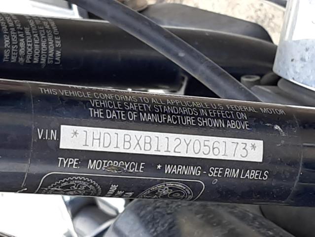 2002 HARLEY-DAVIDSON FLSTFI 1HD1BXB112Y056173