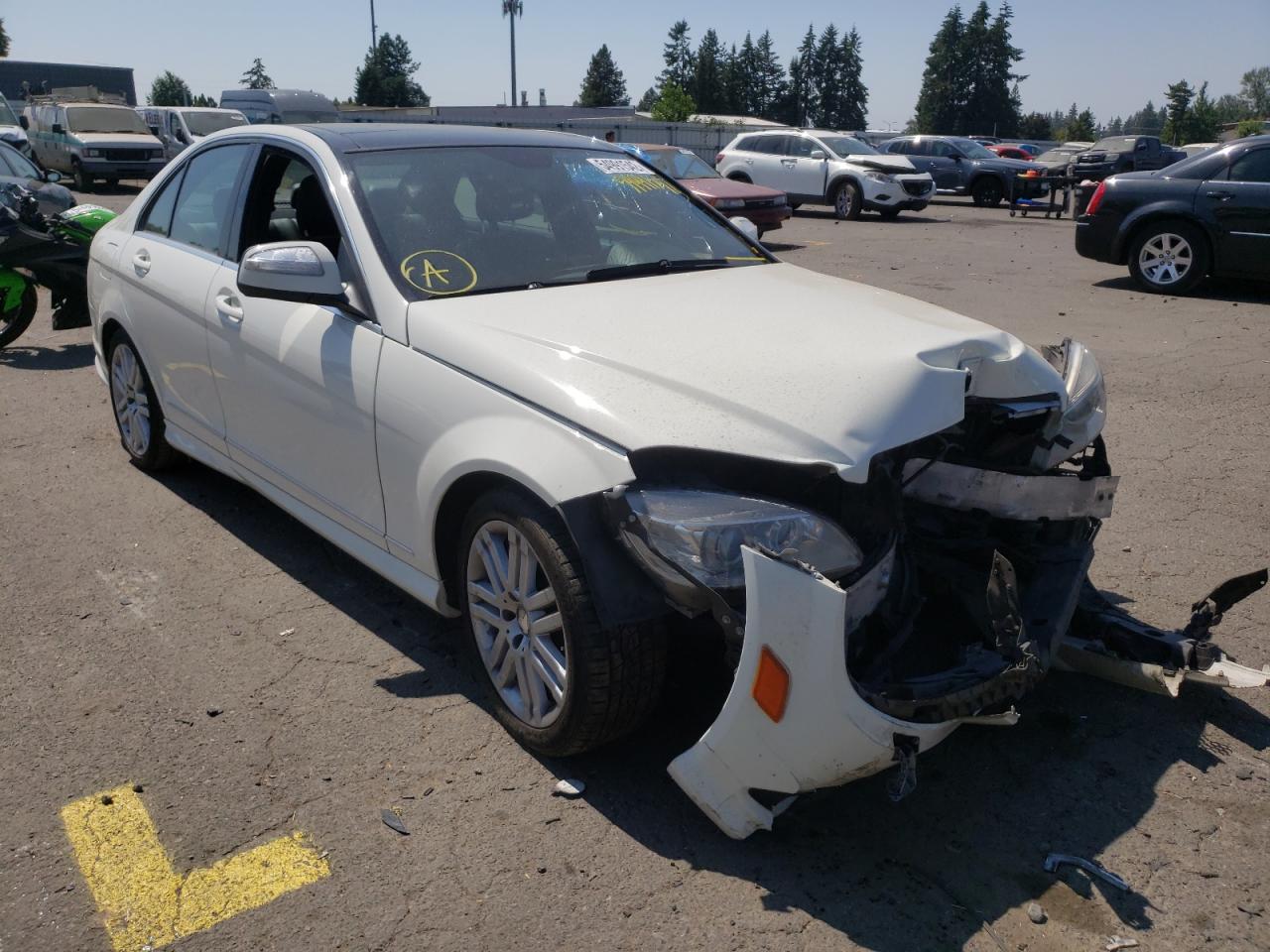 2009 Mercedes-Benz C 300 4Matic იყიდება Woodburn-ში, OR - Front End