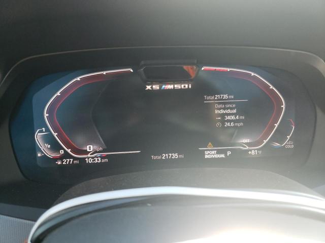 2020 BMW X5 M50I 5UXJU4C01L9C06814