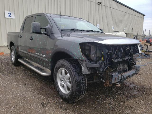 Salvage cars for sale from Copart Rocky View County, AB: 2011 Nissan Titan S
