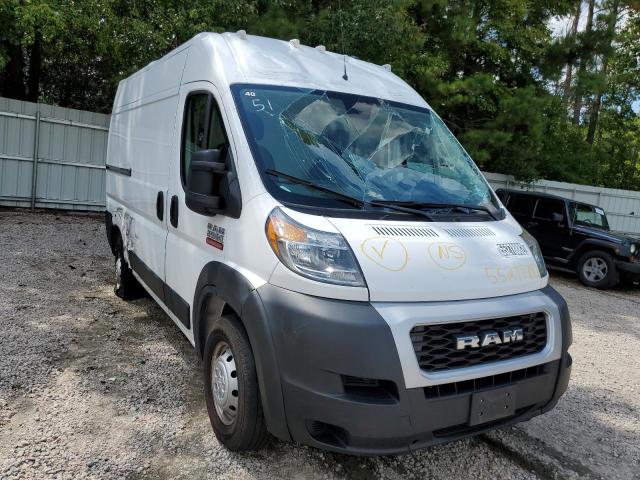 Salvage cars for sale from Copart Knightdale, NC: 2019 Dodge RAM Promaster