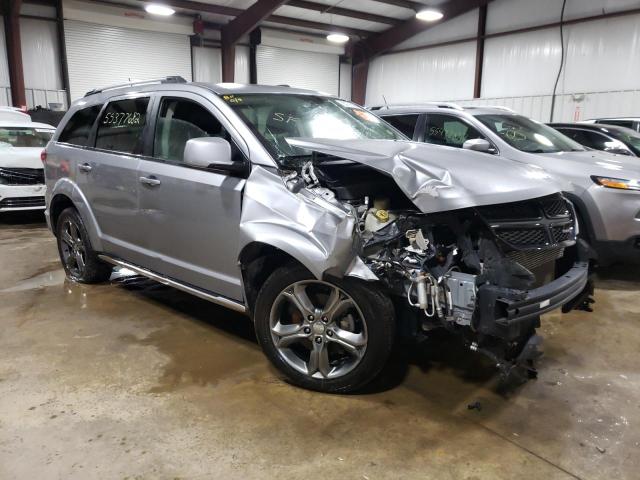 Salvage cars for sale from Copart West Mifflin, PA: 2017 Dodge Journey CR