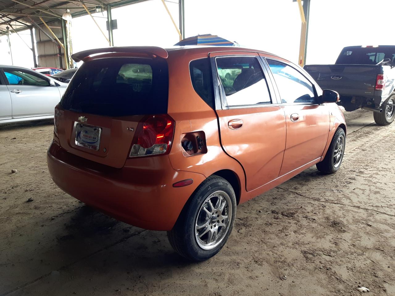 2007 Chevrolet Aveo Base VIN: KL1TD66697B733718 Lot: 45105403