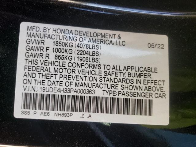 2023 ACURA INTEGRA A- 19UDE4H33PA000363