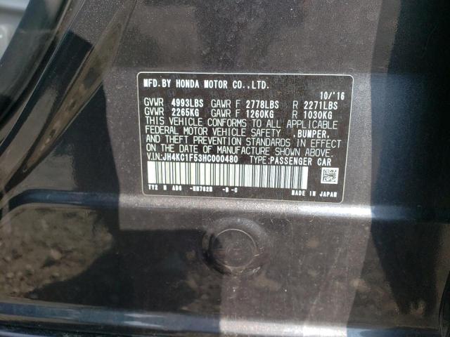 2017 ACURA RLX TECH JH4KC1F53HC000480