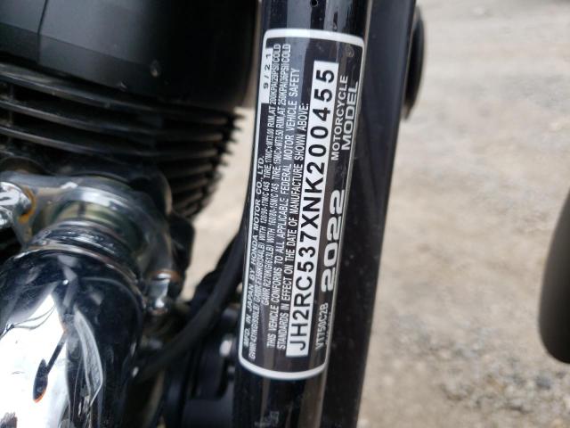 2022 HONDA VT750 C2B JH2RC537XNK200455