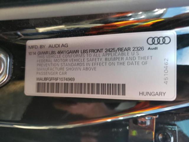 2015 AUDI S3 PREMIUM - WAUBFGFF6F1074969