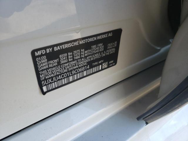 2020 BMW X5 M50I 5UXJU4C01L9C06814