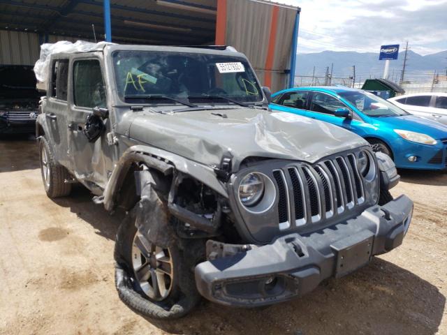 Salvage cars for sale from Copart Colorado Springs, CO: 2020 Jeep Wrangler U