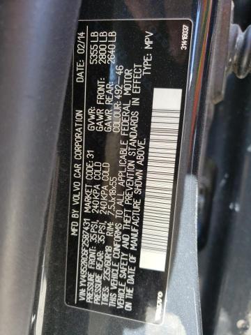 2015 VOLVO XC60 3.2 P YV4952RC6F2587431