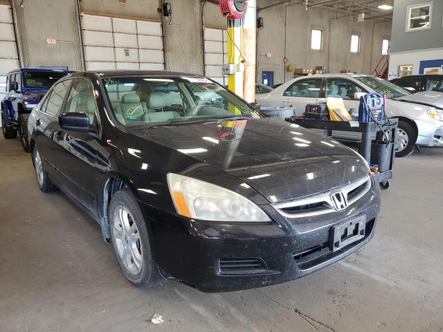 Salvage cars for sale from Copart Blaine, MN: 2006 Honda Accord EX