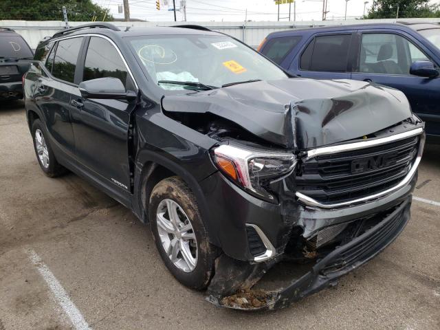 Salvage cars for sale from Copart Moraine, OH: 2021 GMC Terrain SL