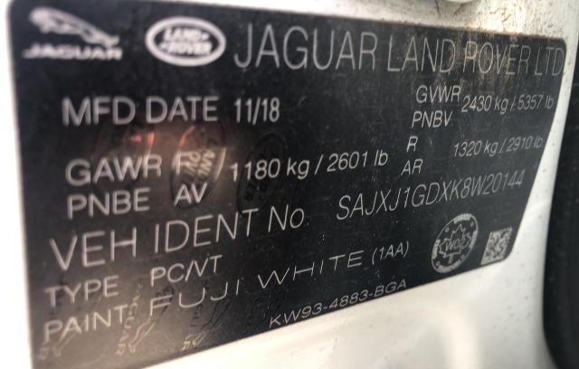 2019 JAGUAR XJ R - SPO SAJXJ1GDXK8W20144