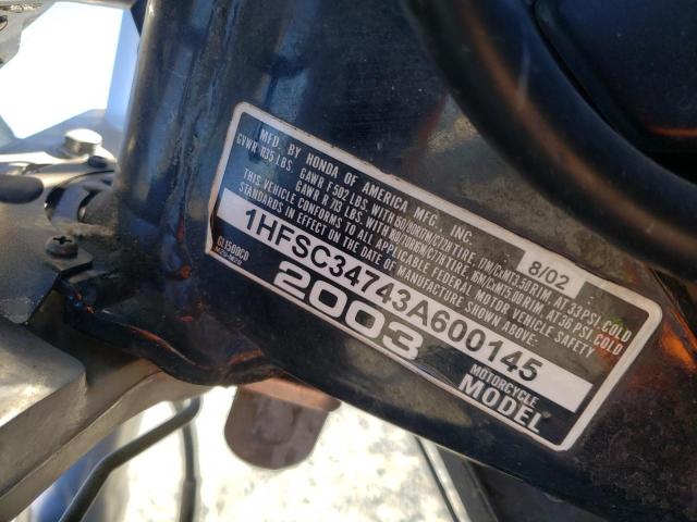 2003 HONDA GL1500 CD 1HFSC34743A600145