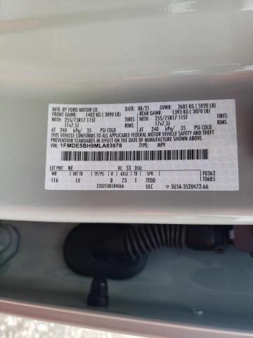 2021 FORD BRONCO BAS 1FMDE5BH9MLA83978