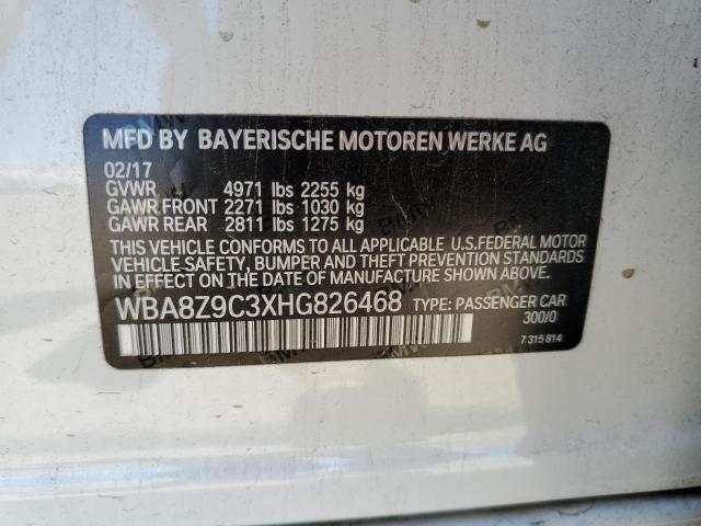 2017 BMW 330 XIGT WBA8Z9C3XHG826468
