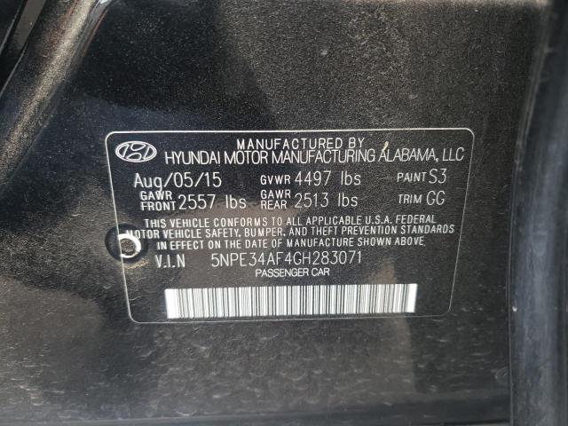 2016 HYUNDAI SONATA SPO - 5NPE34AF4GH283071