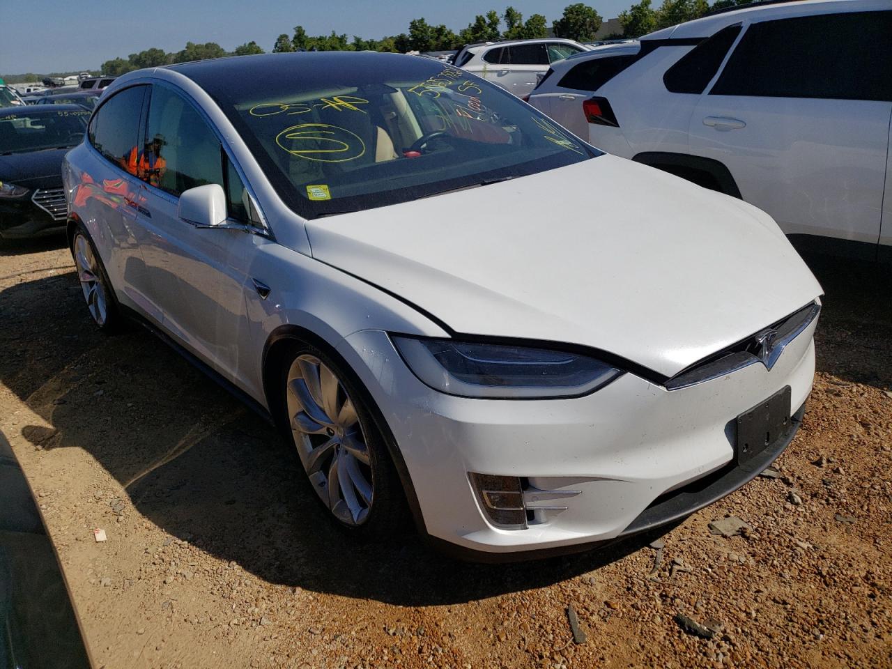 5YJXCBE25HF048893 TESLA MODEL X 2017