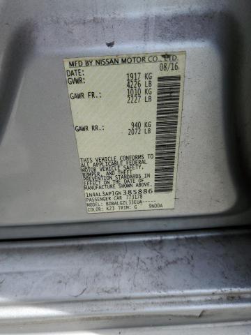 2016 NISSAN ALITMA 1N4AL3AP1GN385886