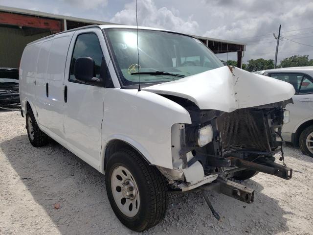 Chevrolet salvage cars for sale: 2010 Chevrolet Express G1