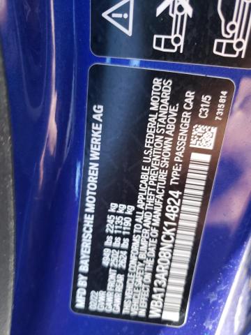 2022 BMW M440XI WBA13AR08NCK14824