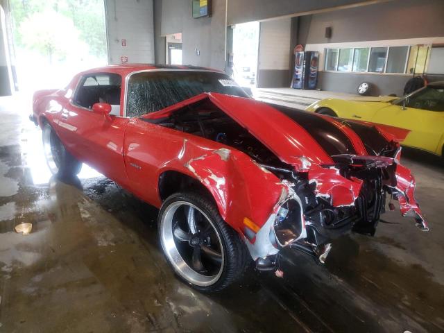 Salvage cars for sale from Copart Sandston, VA: 1975 Chevrolet Camaro