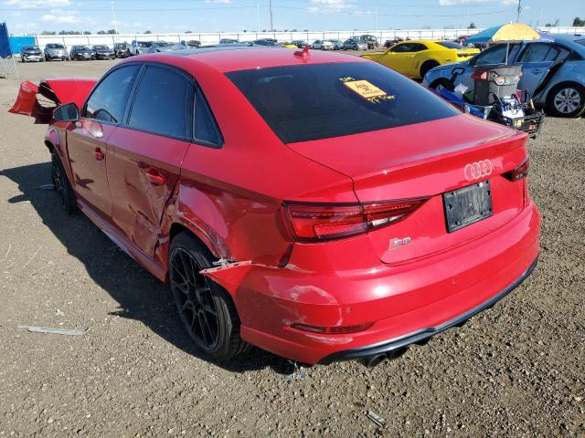 2017 AUDI S3 PREMIUM WAUB1GFF4H1061056