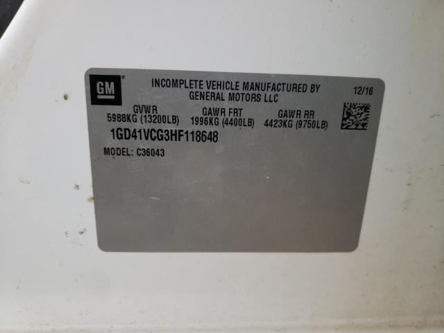2017 GMC SIERRA C35 1GD41VCG3HF118648