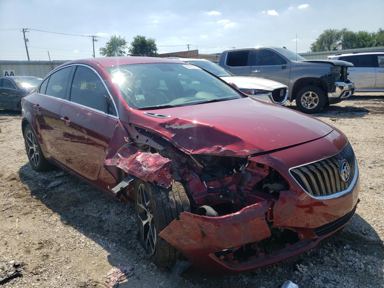 2G4GL5EXXH9195904 BUICK REGAL SPOR 2017
