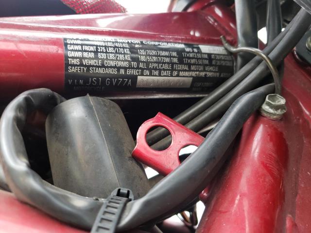 2001 SUZUKI GSF1200 BA JS1GV77A212100494