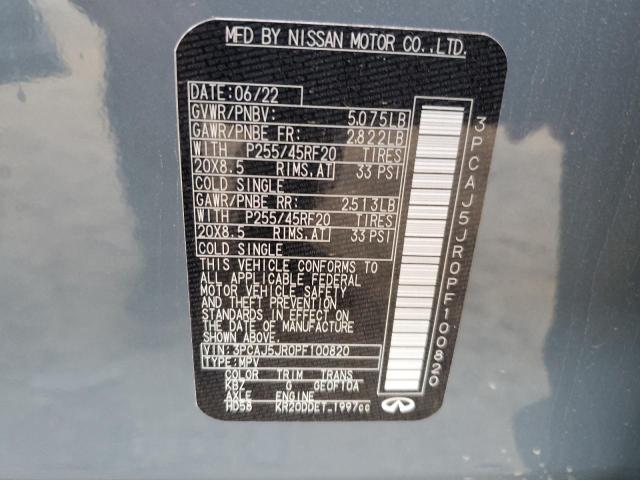 2023 INFINITI QX55 LUXE - 3PCAJ5JR0PF100820