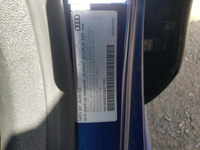 2016 AUDI S7 PRESTIG WAUW2AFC5GN011033