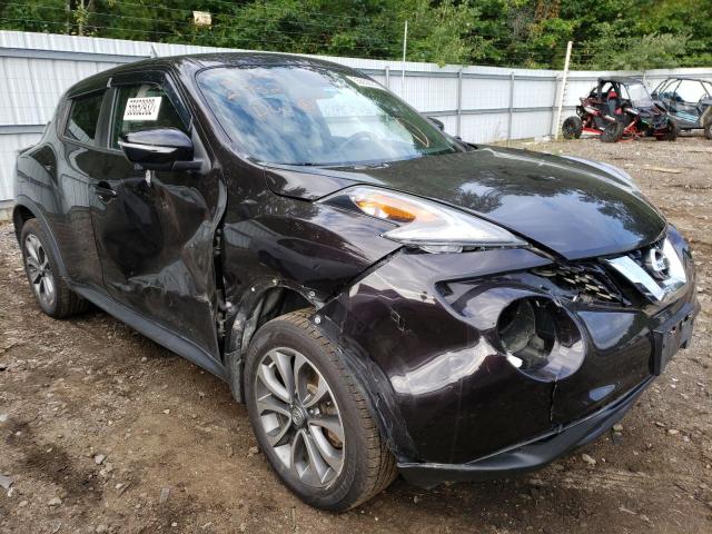 Salvage cars for sale from Copart Lyman, ME: 2017 Nissan Juke S