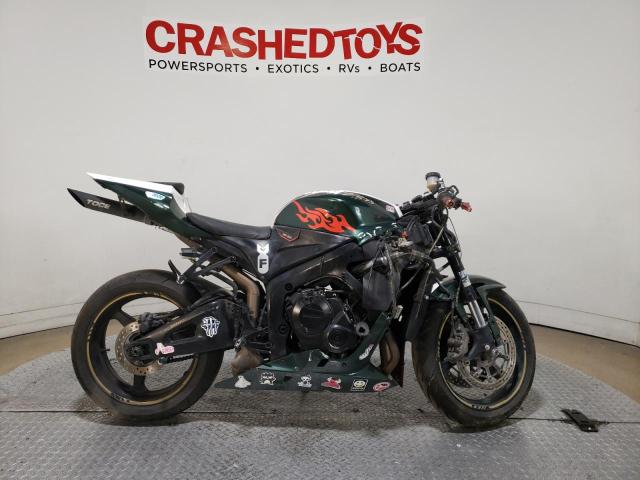 Salvage motorcycles for sale at Dallas, TX auction: 2008 Honda CBR600 RR