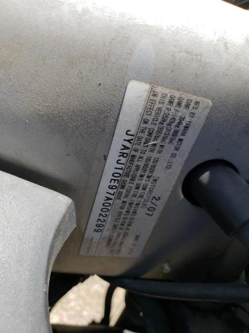 2007 YAMAHA YZF600 R JYARJ10E97A002299