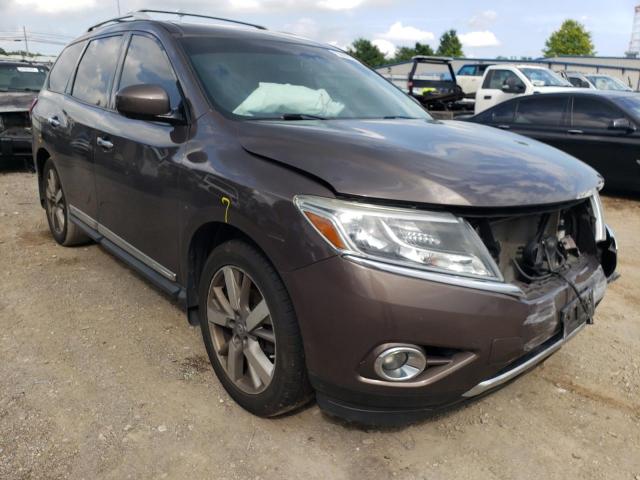 Salvage cars for sale from Copart Finksburg, MD: 2015 Nissan Pathfinder