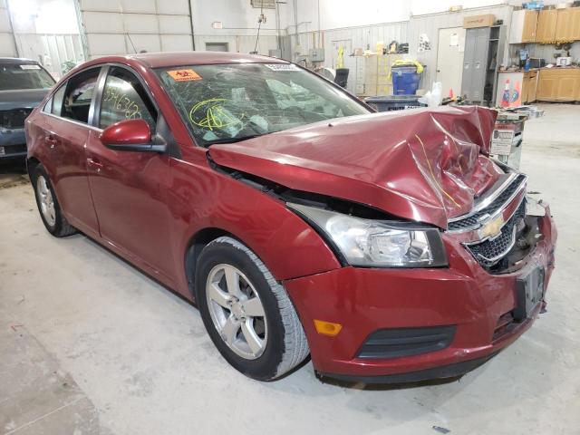 Salvage cars for sale from Copart Columbia, MO: 2012 Chevrolet Cruze LT