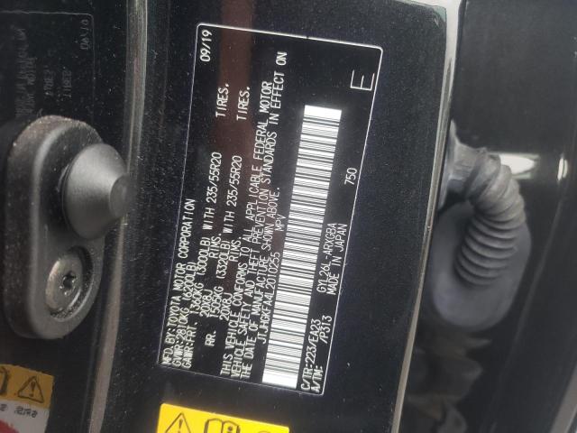 2020 LEXUS RX 450H L JTJHGKFA4L2010255