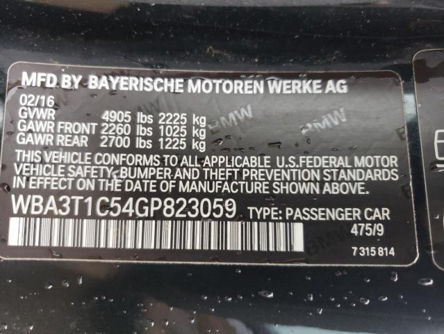 2016 BMW 428 XI SUL WBA3T1C54GP823059