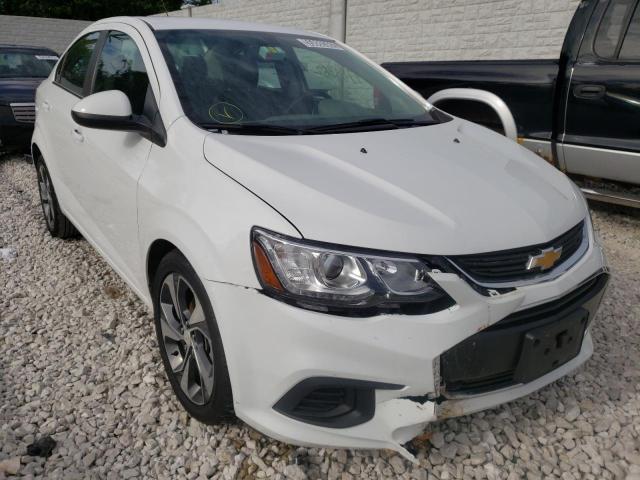 Salvage cars for sale from Copart Franklin, WI: 2020 Chevrolet Sonic Premium