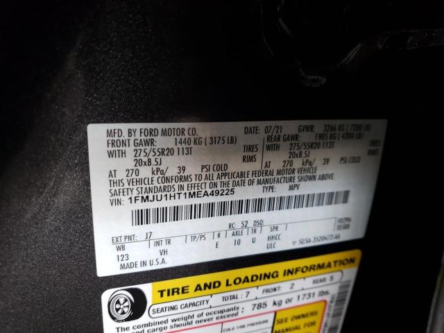 2021 FORD EXP XLT 1FMJU1HT1MEA49225