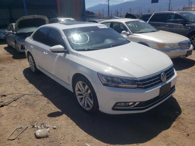 Salvage cars for sale from Copart Colorado Springs, CO: 2017 Volkswagen Passat SEL