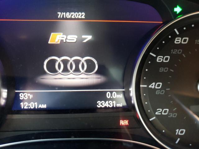2018 AUDI RS7 PERFOR WUAWRBFC8JN901721