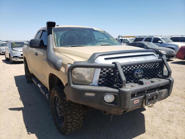 Salvage cars for sale from Copart Amarillo, TX: 2018 Toyota Tundra DOU