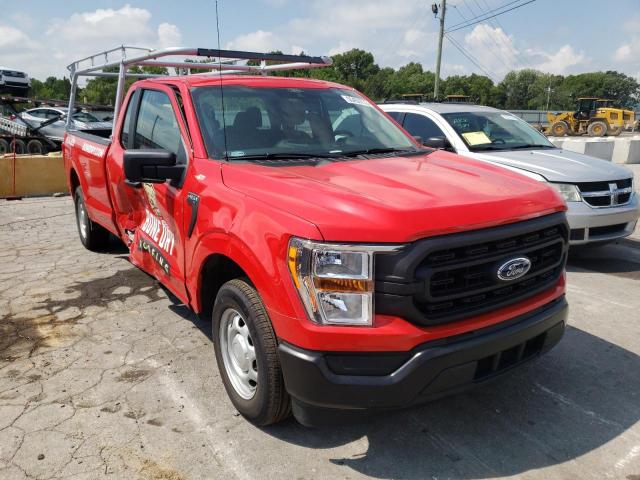 VIN 1FTEX1CP7MKD85177 2021 FORD F-150 no.1