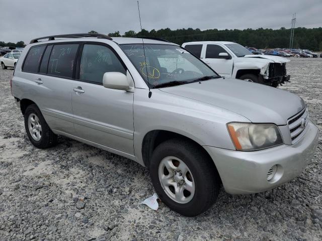 Salvage cars for sale from Copart Loganville, GA: 2002 Toyota Highlander