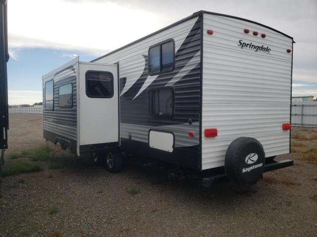 Salvage cars for sale from Copart Helena, MT: 2015 Springdale Travel Trailer