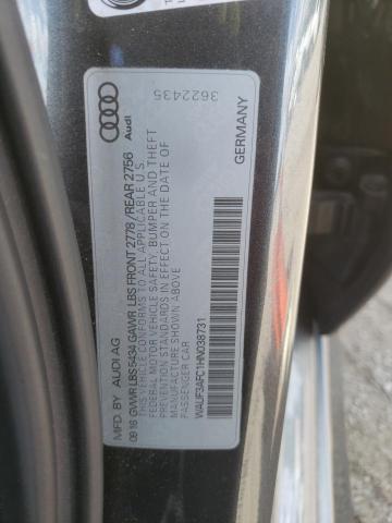 2017 AUDI A6 COMPETI WAUF3AFC1HN038731